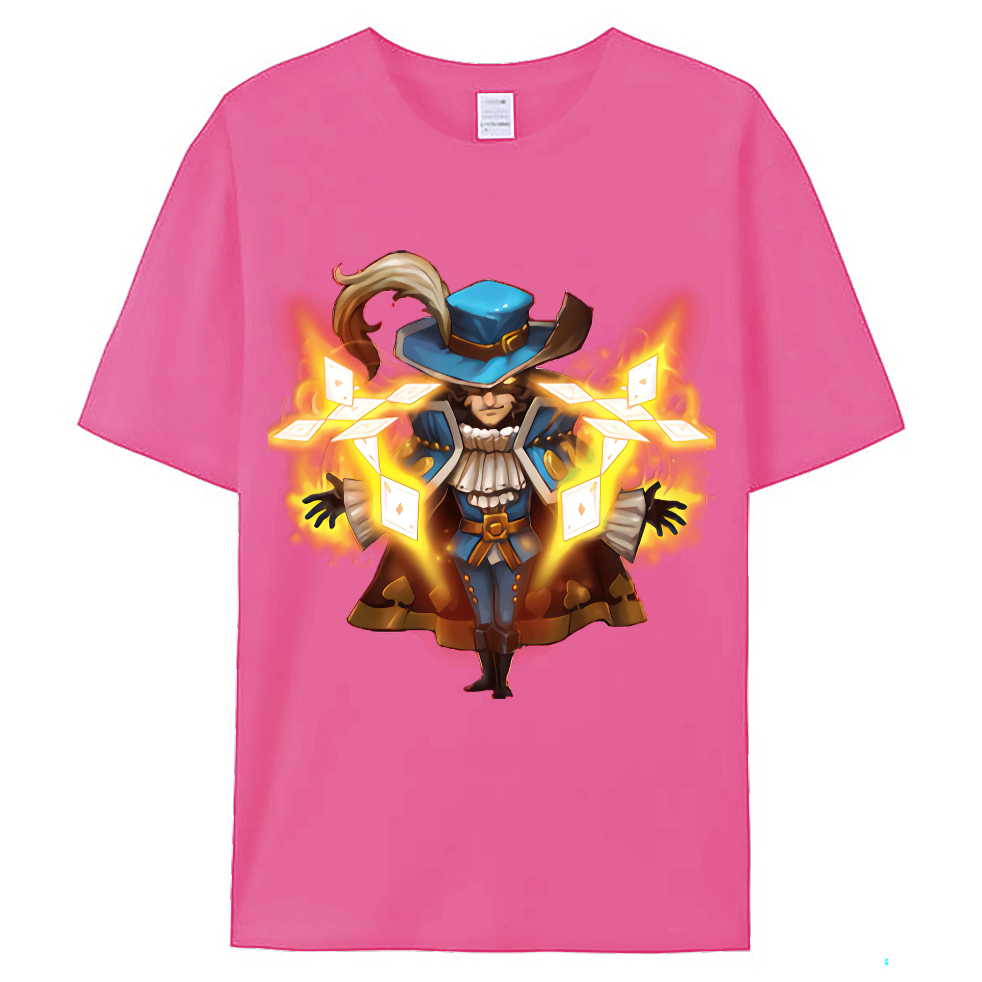 （画像用） リーグ・オブ・レジェンド League of Legends LOL レディースカジュアルプリントTシャツ（綿100％）